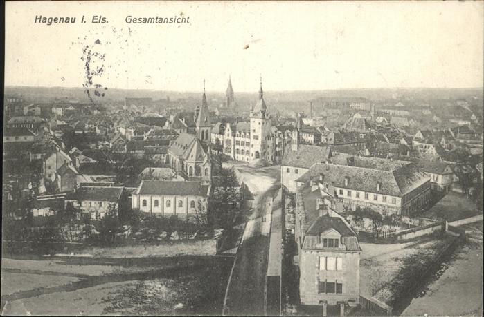 Hagenau Elsass Gesamtansicht