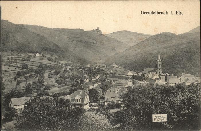 Grendelbruch Bas Rhin Alsace Gesamtansicht