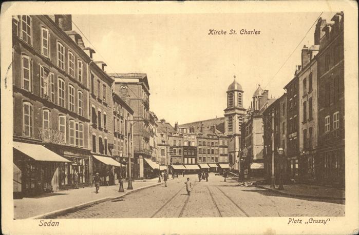 Sedan Ardennes Platz Crussy