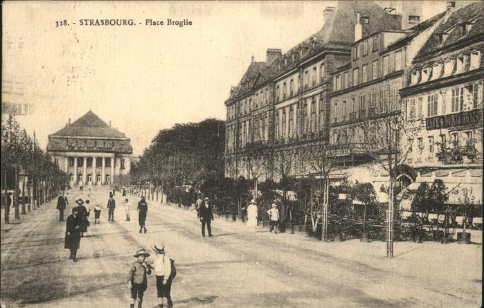 Strasbourg Alsace Place Broglie