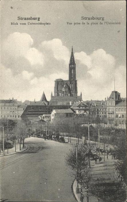 Strasbourg Alsace Universitätsplatz