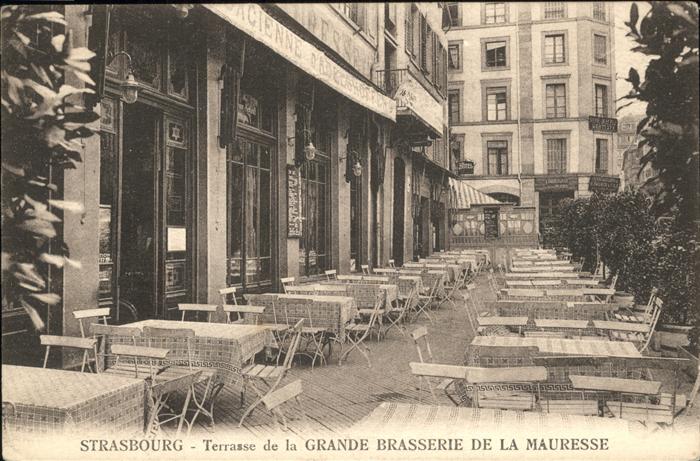Strasbourg Alsace Cafe de la Mauresse