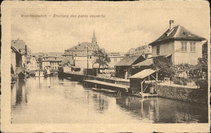 Strasbourg Alsace Ponts couverts