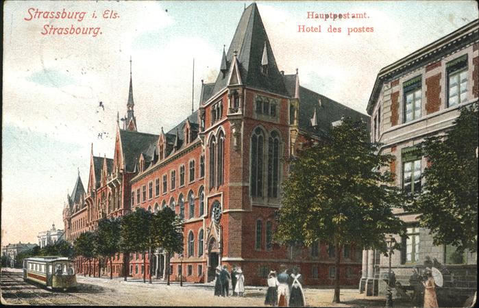 Strasbourg Alsace Hauptpostamt