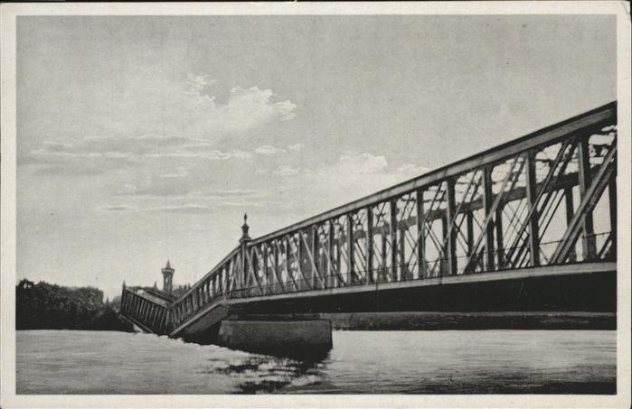 Strasbourg Alsace Eisenbahnbrücke