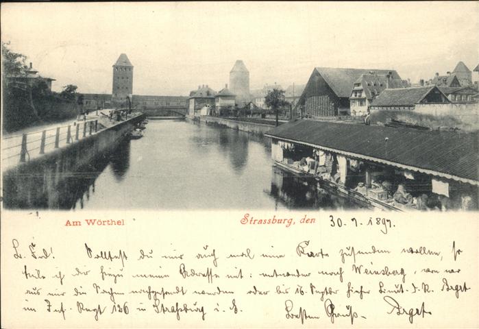 Strasbourg Alsace Wörthel