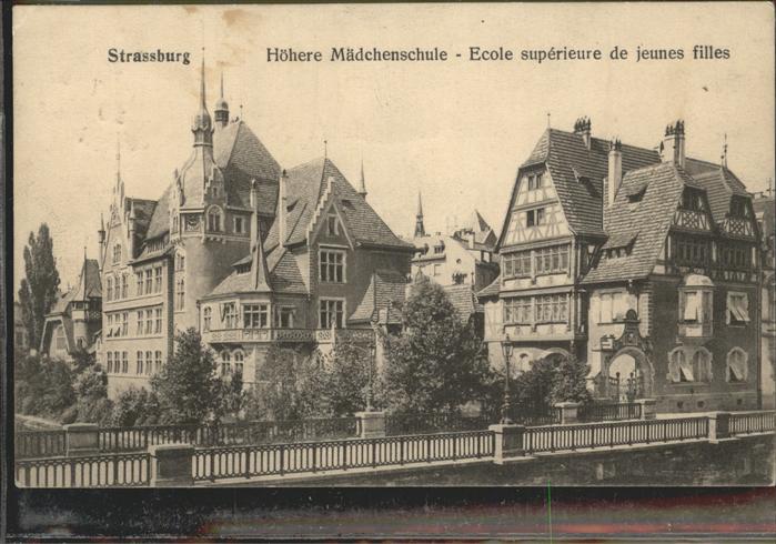 Strasbourg Alsace Höhere Mädchenschule