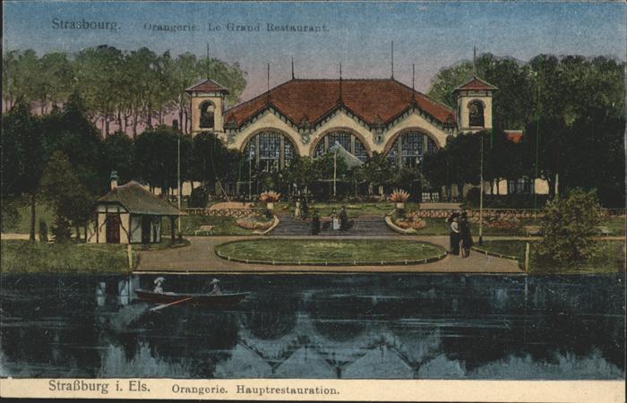 Strasbourg Alsace Orangerie
Lunakarte Nr. 8803/50