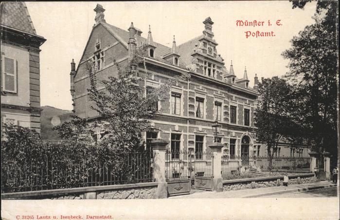 Muenster Elsass Postamt