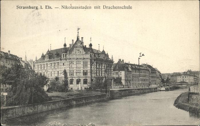 Strasbourg Alsace Nikolausstaden
Drachenschule