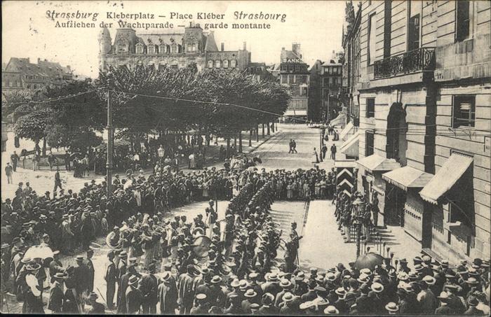 Strasbourg Alsace Garde montante