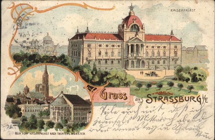 Strasbourg Alsace Kaiserpalast