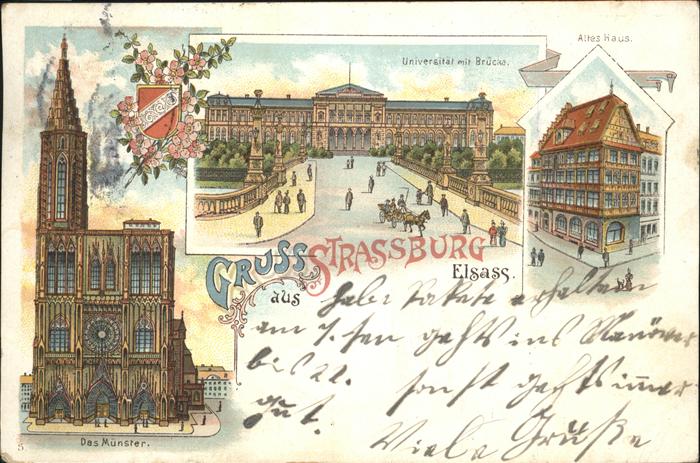 Strasbourg Alsace Universität
Münster
Altes Haus