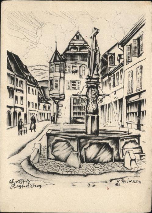 Strasbourg Alsace Fontaine