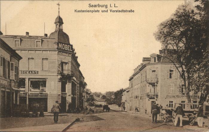 Saarburg Saar Kastanienplatz