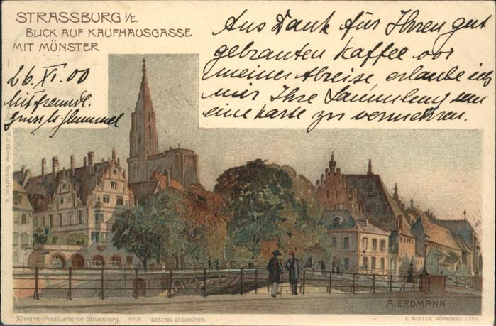 Strasbourg Alsace Kaufhausgasse
Münster