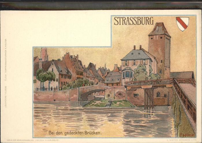 Strasbourg Alsace Rheinbrücke