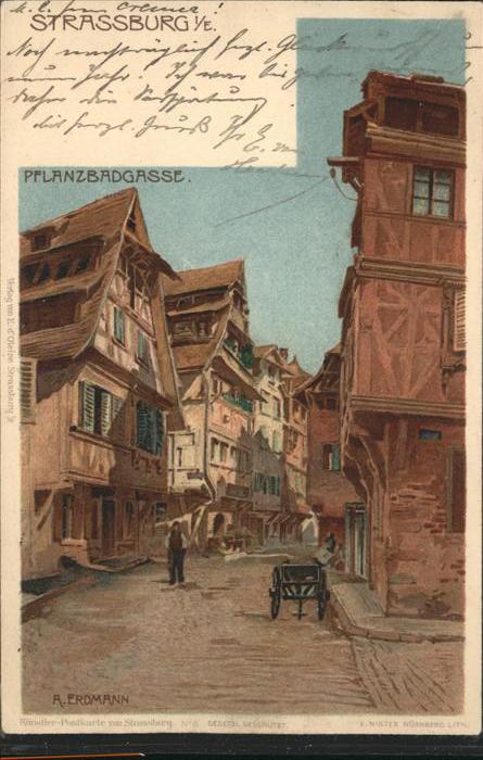 Strasbourg Alsace Pflanzbadgasse