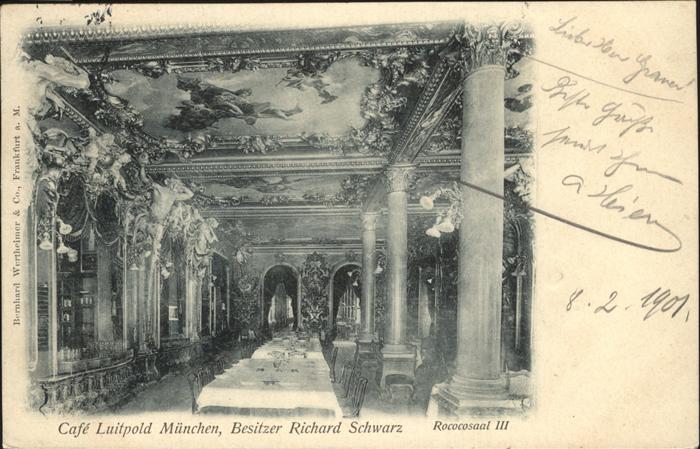 Muenchen Cafe Luitpold