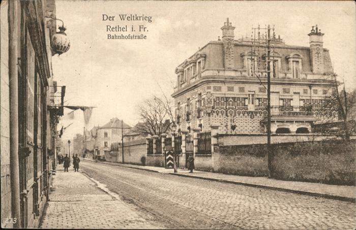 Rethel Ardennes Bahnhofstrasse