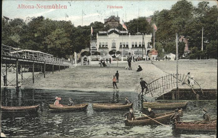Altona Hamburg Neumühlen Fährhaus