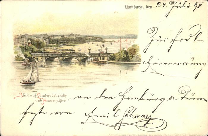 Hamburg Lombardsbrücke