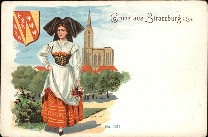 Strasbourg Alsace Tracht