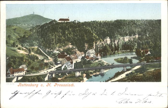 Rottenburg Neckar Brücke