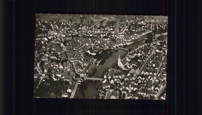 Rottenburg Neckar Fliegeraufnahme Brücke