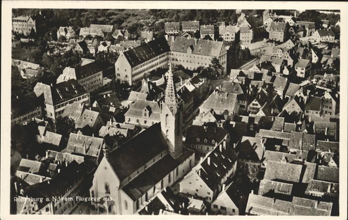 Rottenburg Neckar Fliegeraufnahme