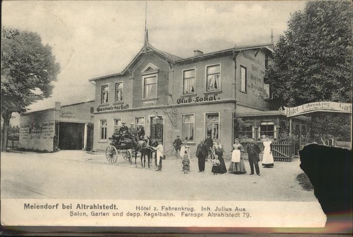 Rahlstedt Meiendorf Hotel Fahrenkrug Kutsche