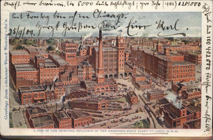 St Louis Missouri Anheuser Busch Plant