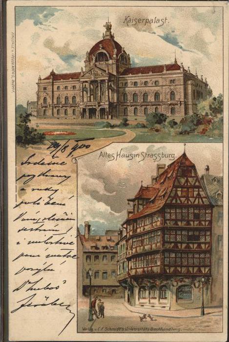 Strasbourg Alsace Kaiserpalast