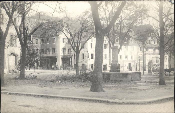 Muenster Elsass Brunnen