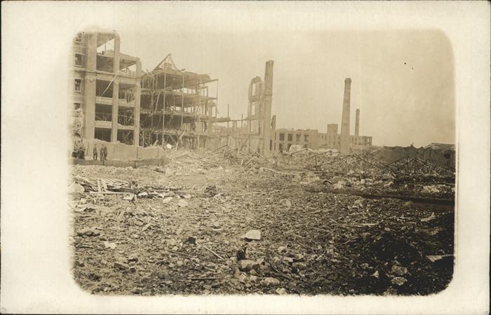 Lembach Bas Rhin Elsass Ruinen Zerstörung