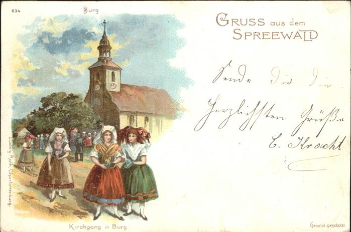 Burg Spreewald Kirchgang