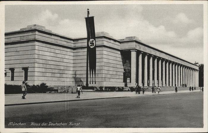Muenchen Bayern Haus der deutschen Kunst NZ4