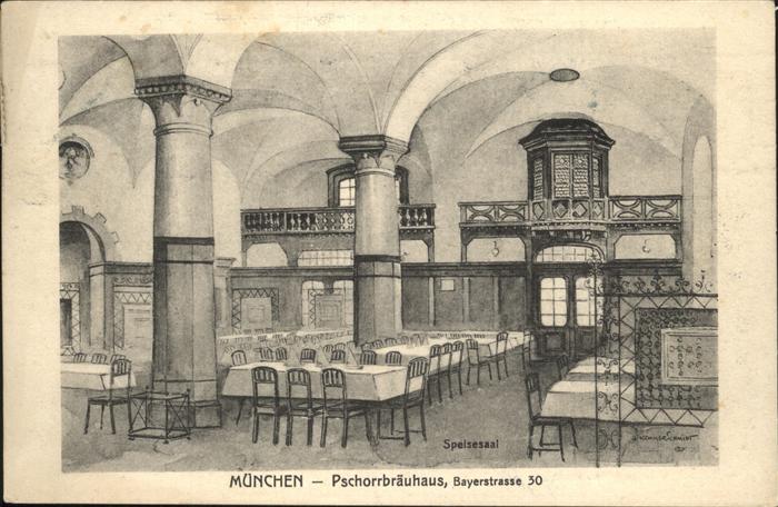 Muenchen Bayern Pschorrbraeuhaus