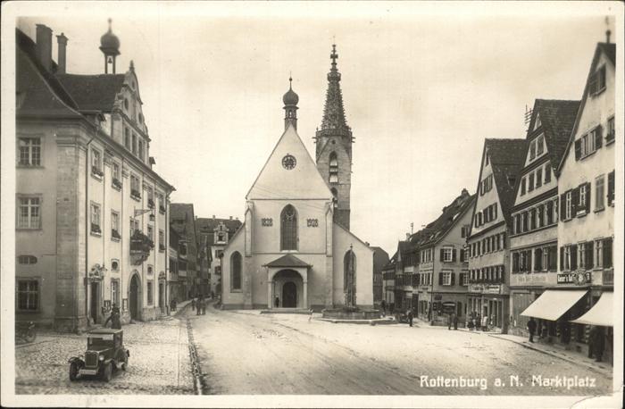Rottenburg Neckar Marktplatz