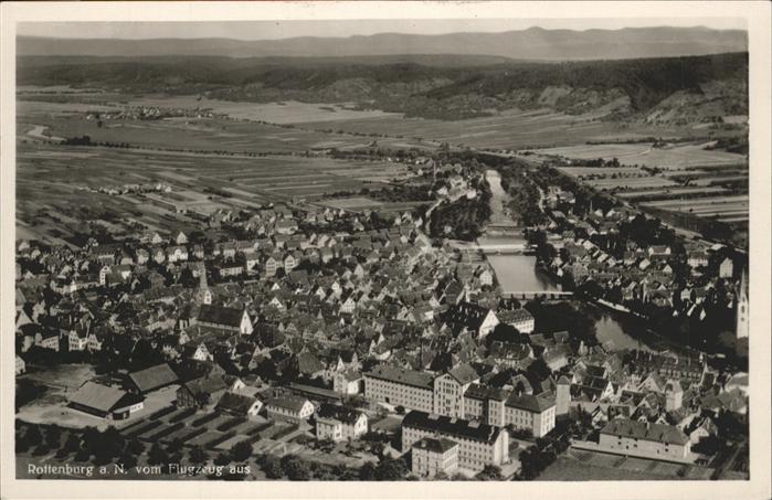 Rottenburg Neckar Fliegeraufnahme