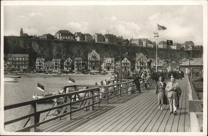 HELGOLAND Insel Schleswig-Holstein Seebruecke