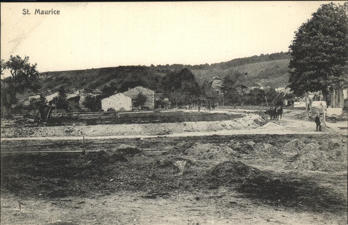 St Maurice Frankreich Pferd