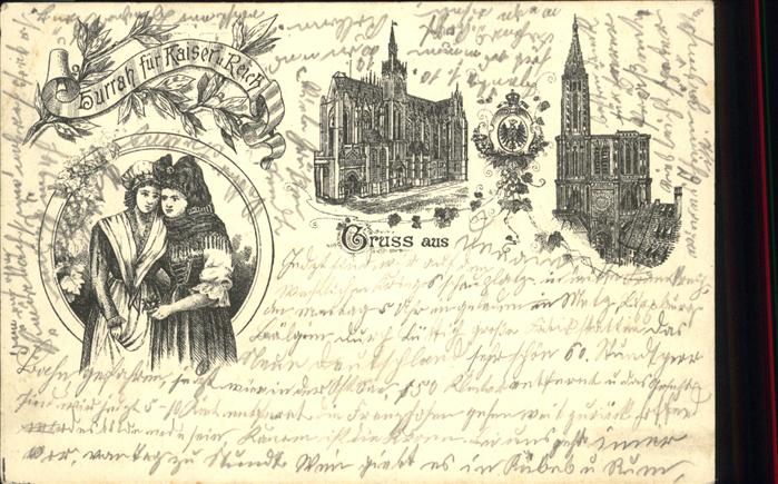 Strasbourg Alsace Trachten