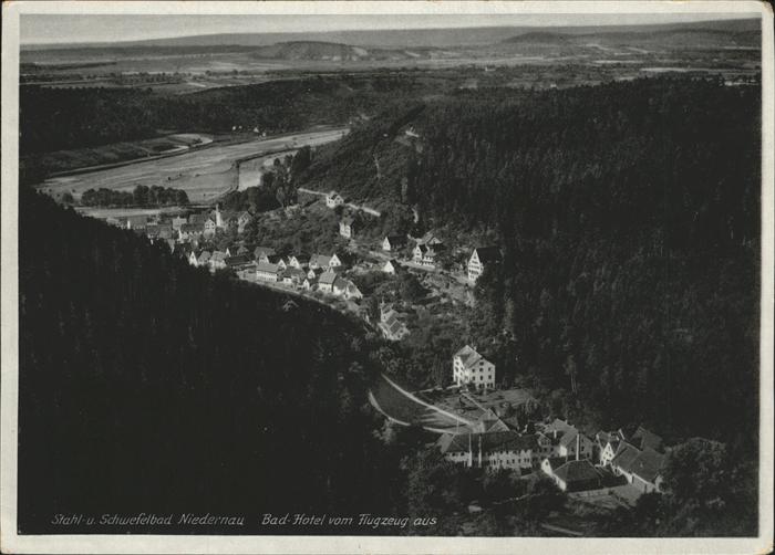 Bad Niedernau Bad Hotel Fliegeraufnahme