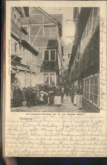 Hamburg Hof Johannes Bollwerk