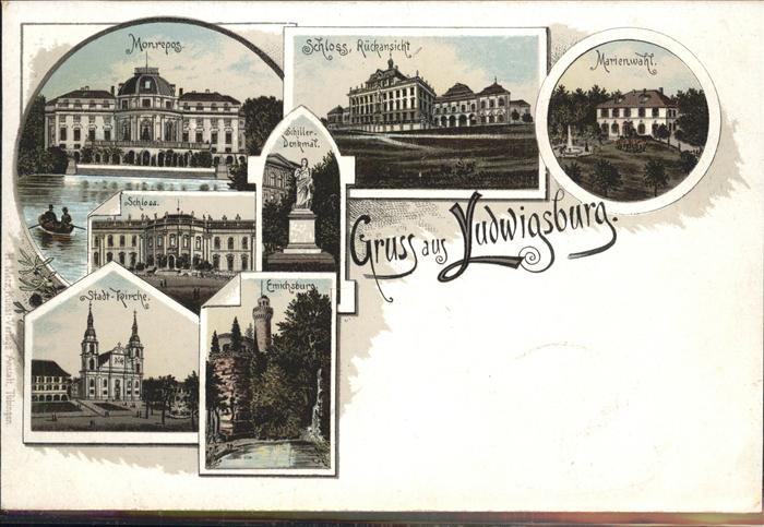 Ludwigsburg Marienwahl Monrepos Kirche Schloss Emic