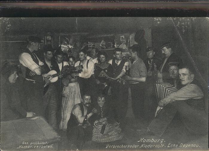 Hamburg Verbrecherkeller Niedernstrasse