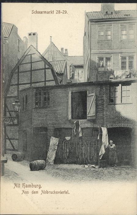 Hamburg Schaarmarkt
