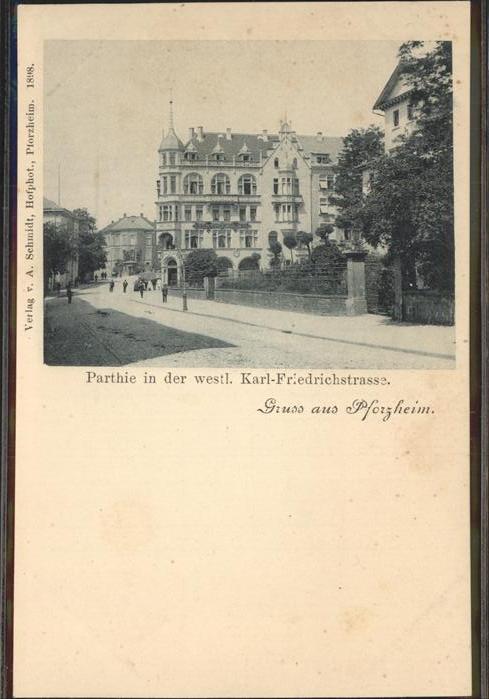 Pforzheim Karl Friedrichstrasse
