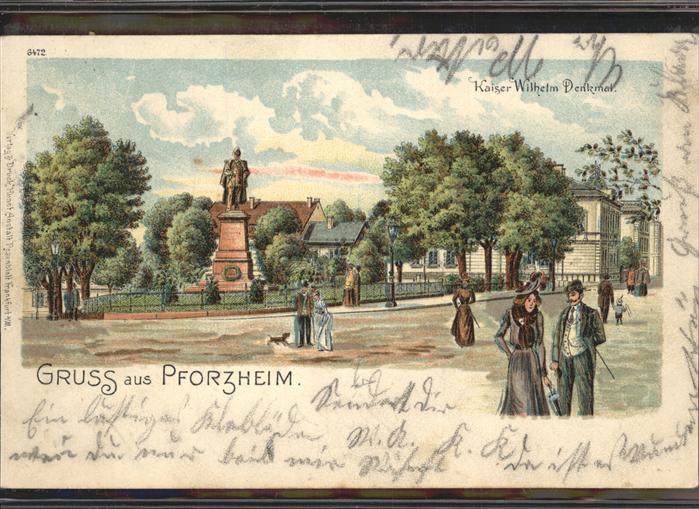 Pforzheim Kaiser Wilhelm Denkmal